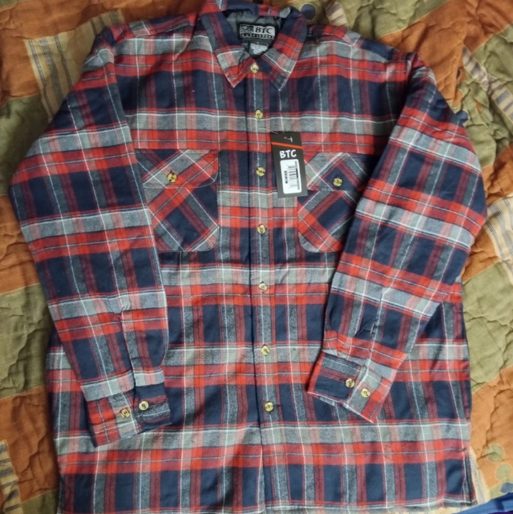 BTC Quilted Flannel